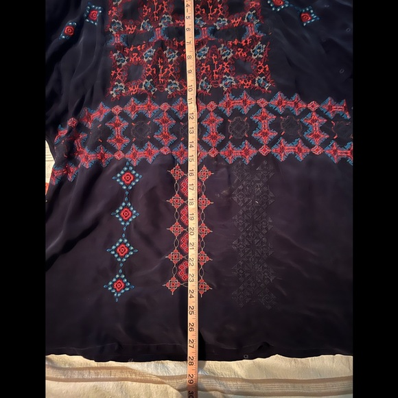 Johnny Was Multicolor Bohemian Top - Picture 8 of 9